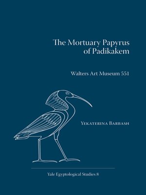 cover image of The Mortuary Papyrus of Padikakem